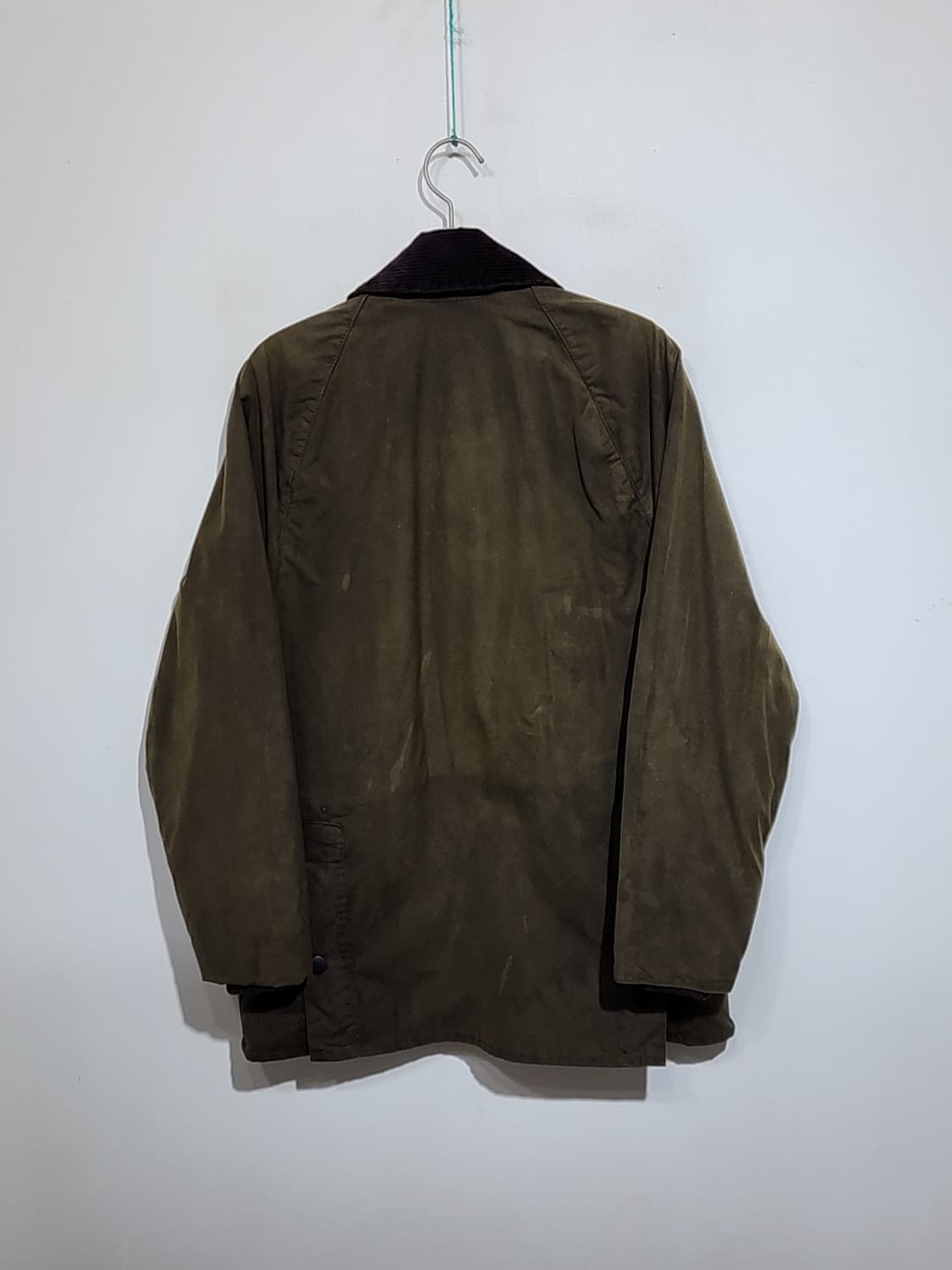 (S) 바버 왁스자켓 클래식비데일 왁싱점퍼 매장판 빈티지  상품이미지7