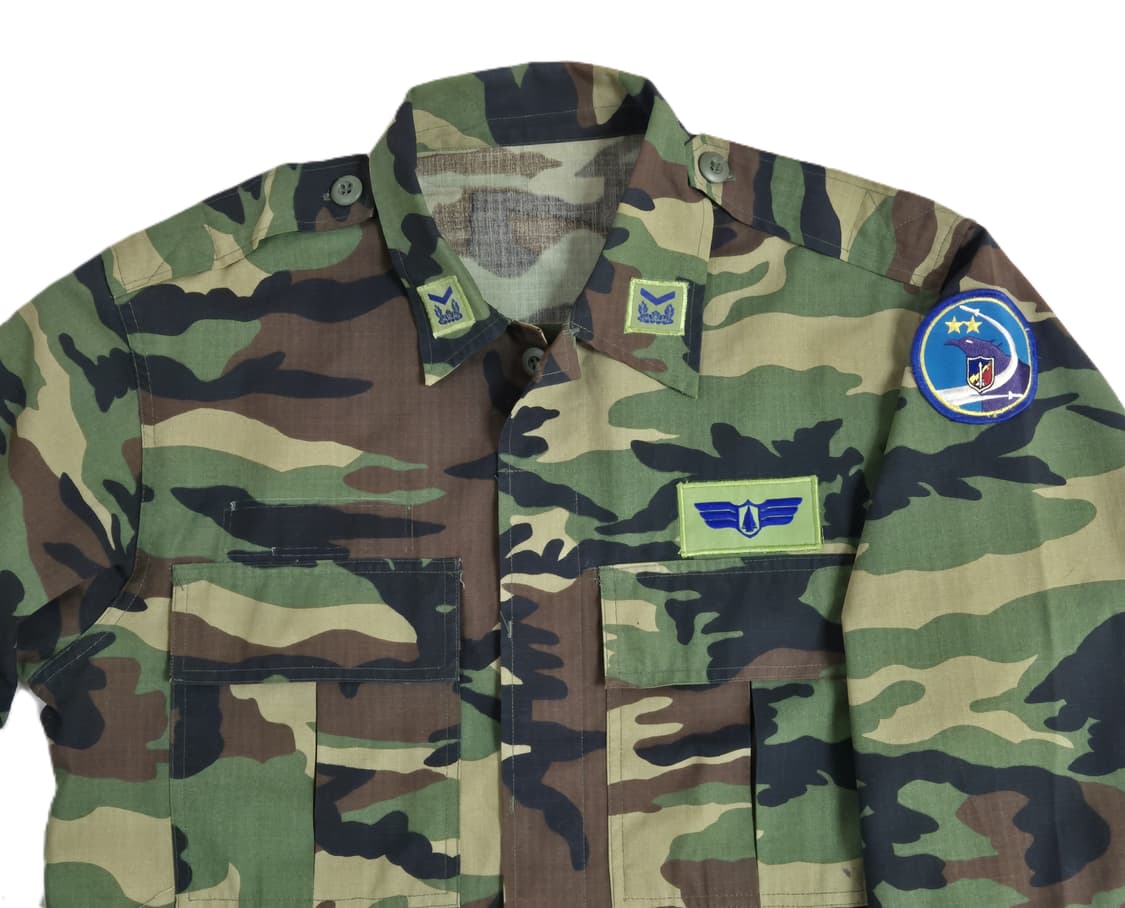 공군 구형 2방공여단 하사 중기형 하계 전투복 상의 자켓 (XL) 상품이미지8