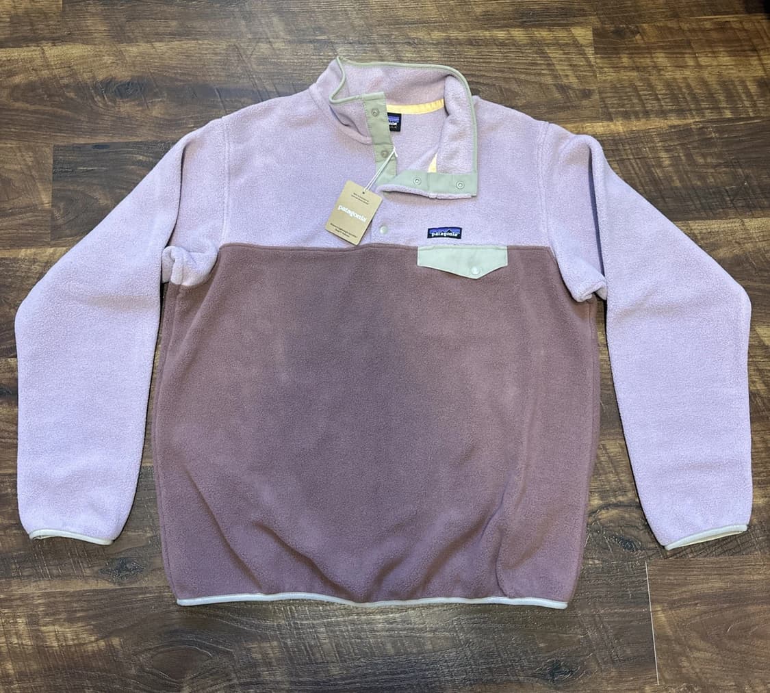24FW 파타고니아 신칠라 스냅-T 라일락/브라운/베이지 상품이미지1