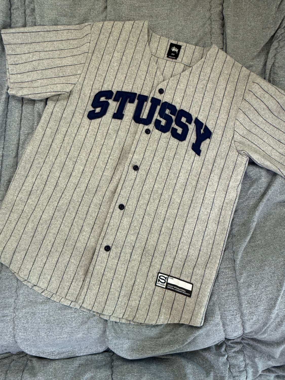 [L] stussy baseball shirts 상품이미지2