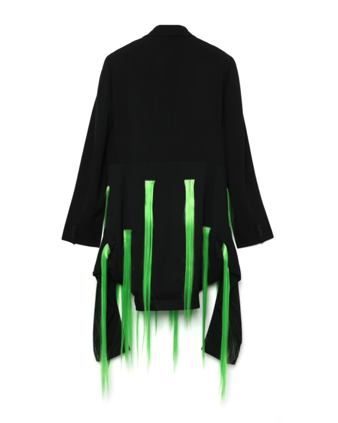 새상품 꼼데가르송 옴므플러스 그린 스트링 더블 브레스티드 블레이져 XL 상품이미지4