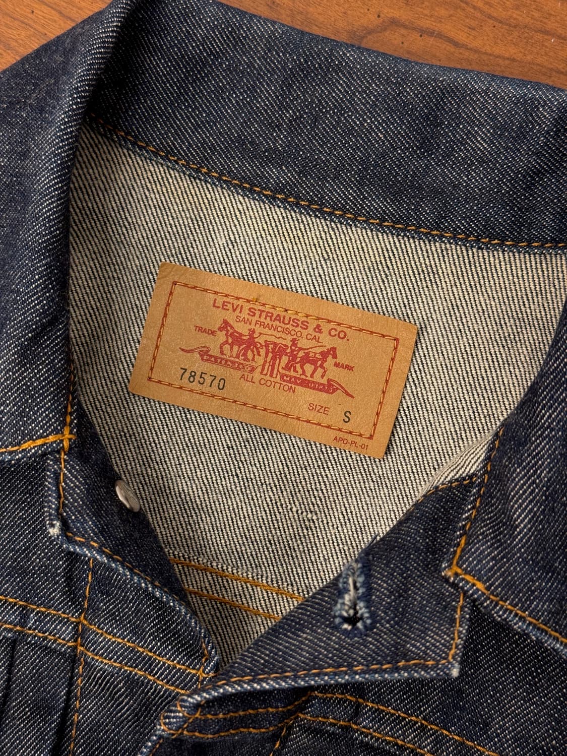 00s Japan Levi's 78570 2nd Denim Jacket 상품이미지7