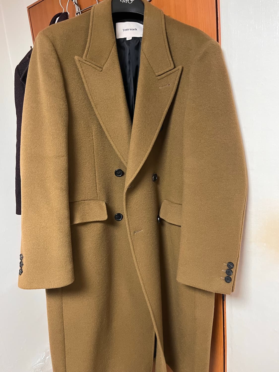 토니웩 더블 코트 카멜 XL 상품이미지2