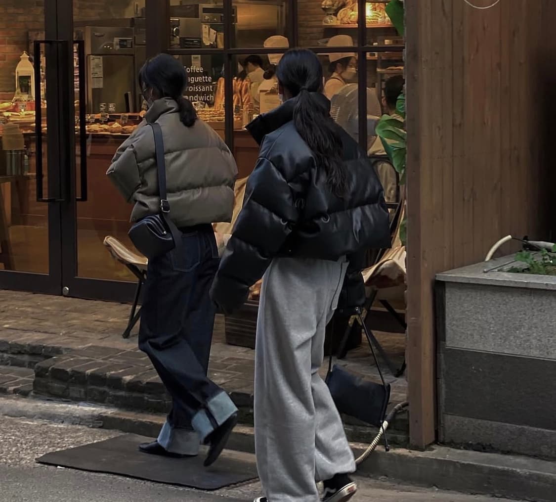 트리밍버드 패딩_ 브라운 상품이미지4