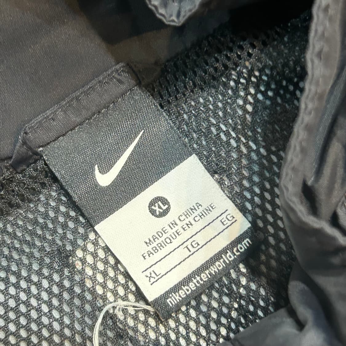 XL 나이키 바르셀로나 블랙 바람막이 상품이미지4