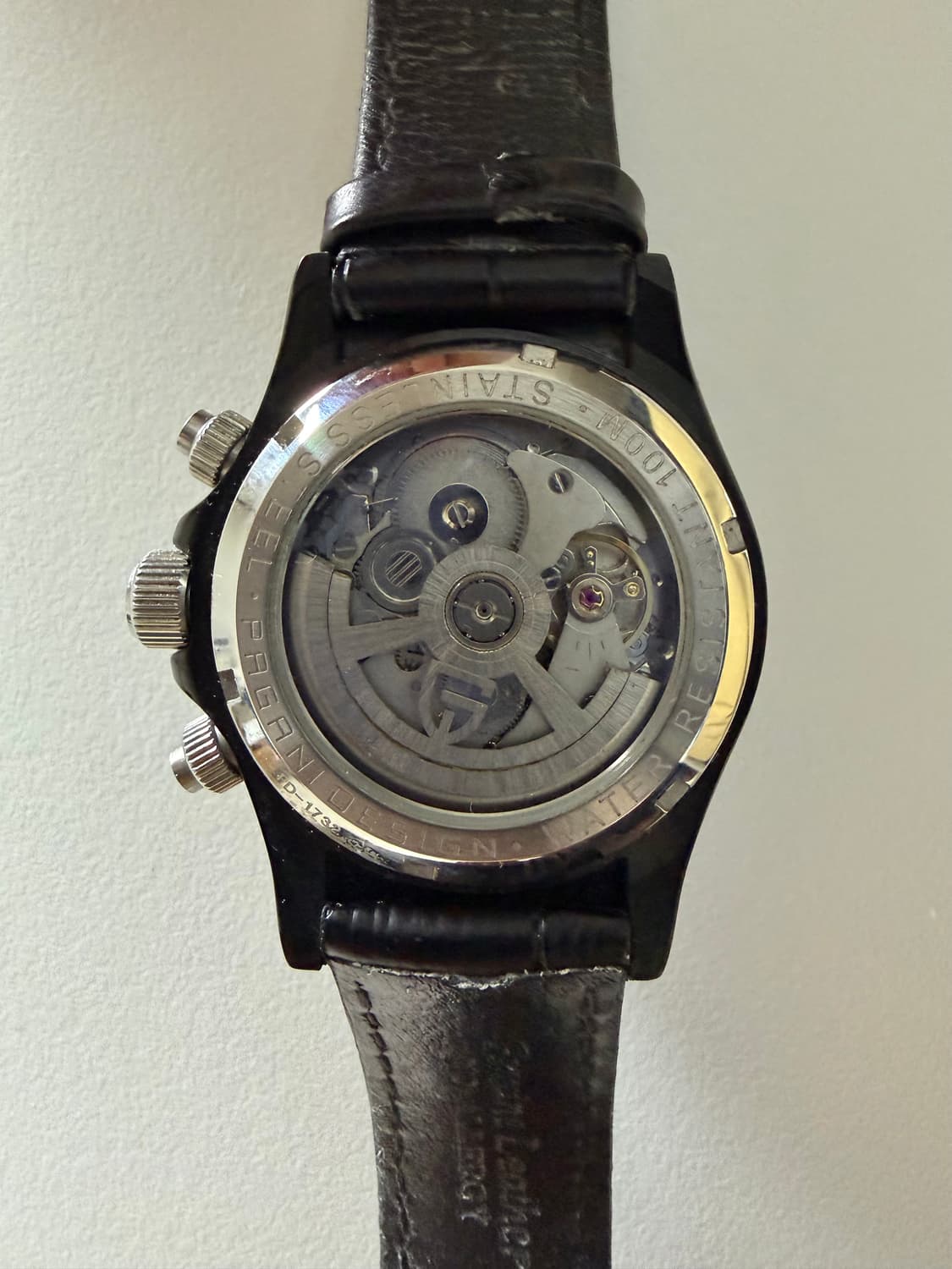 파가니 디자인 티파니컬러 레인보우 베젤 오토매틱 상품이미지4