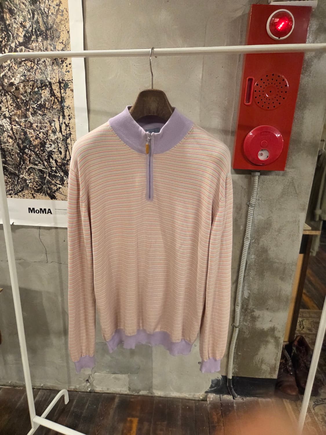 이탈리아 브랜드 알테아 짚업니트 상품이미지1