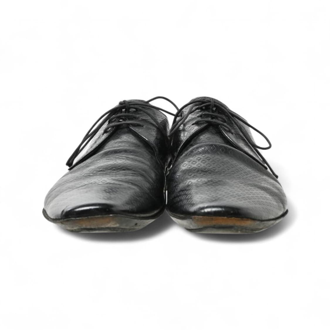 프라다 브러시드 레더 레이스업 슈즈 상품이미지3