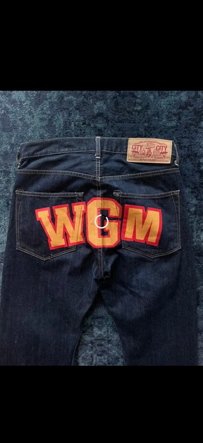 OG 베이프 샤크 데님팬츠  상품이미지5