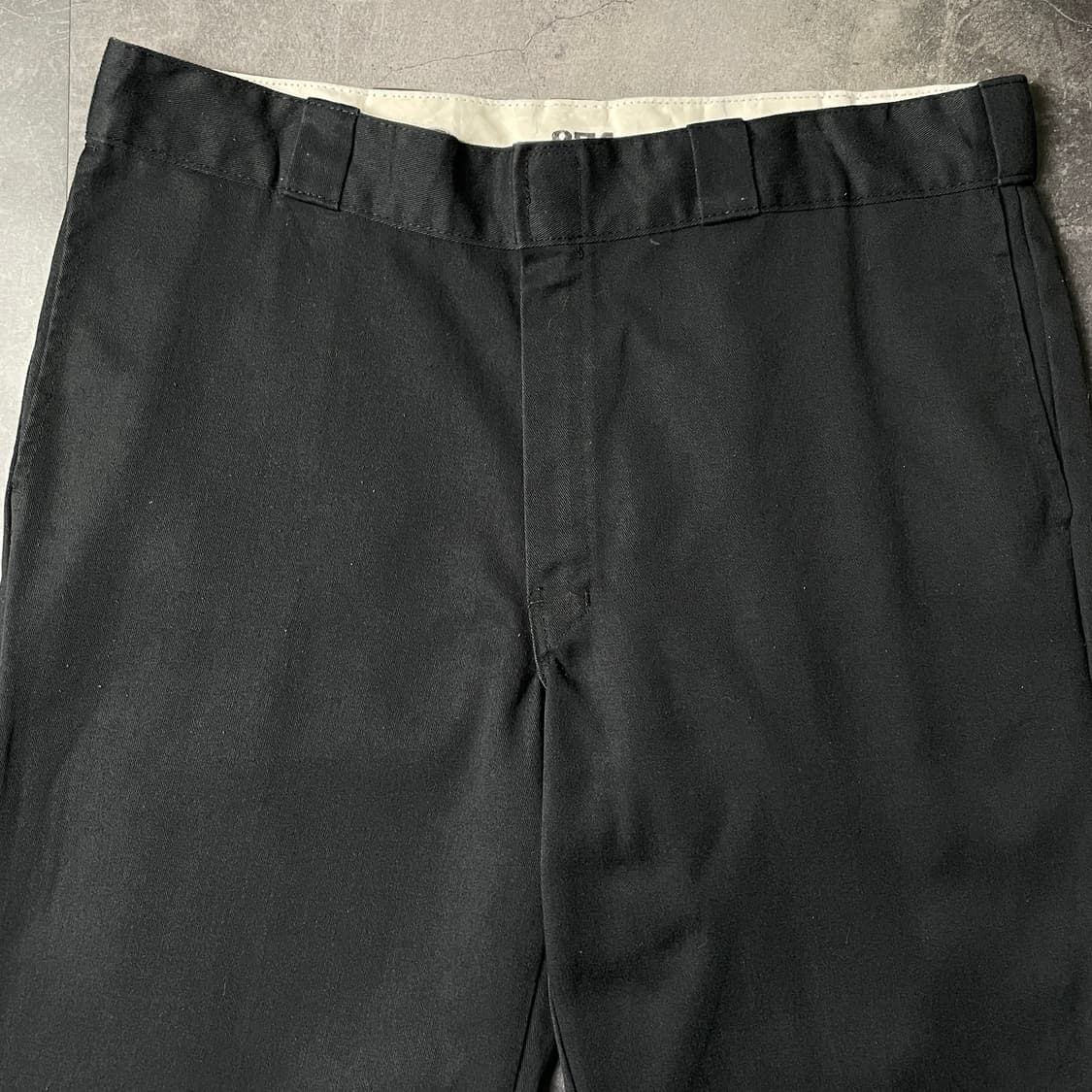 DICKIES 디키즈874 블랙 코튼 워크 팬츠 A00885 상품이미지2