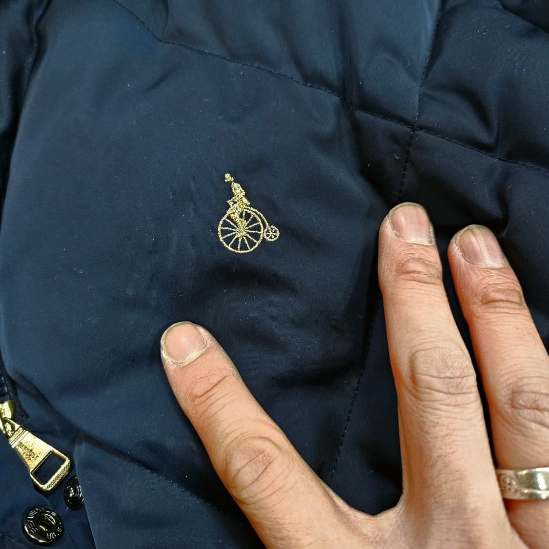 빈폴(Beanpole) 21Fw 덕다운 다이아몬드 패딩 점퍼 상품이미지4