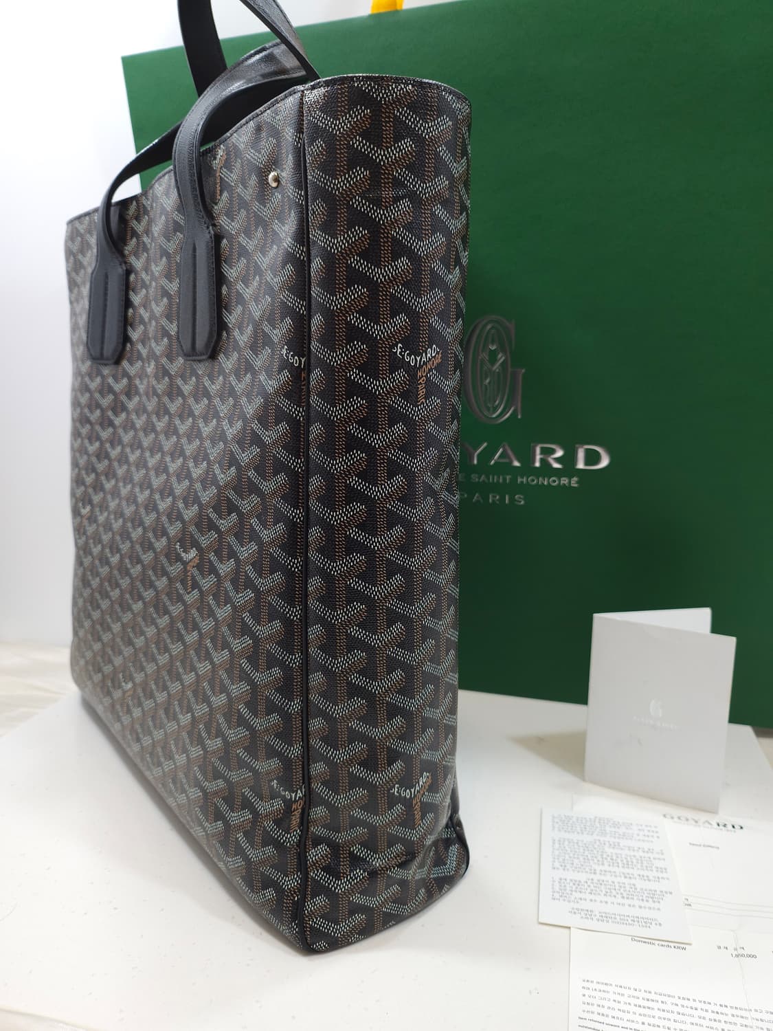 고야드 볼테르 토트백 블랙 상품이미지2