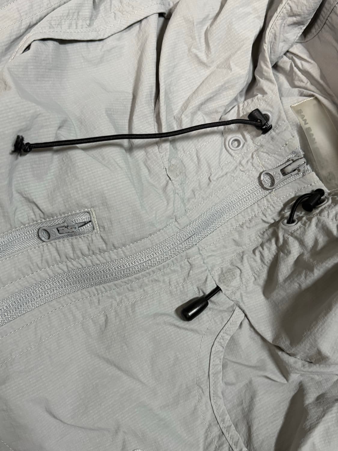 산산기어 투웨이 웨이브 자켓 블루 그레이 - 24SS 상품이미지3