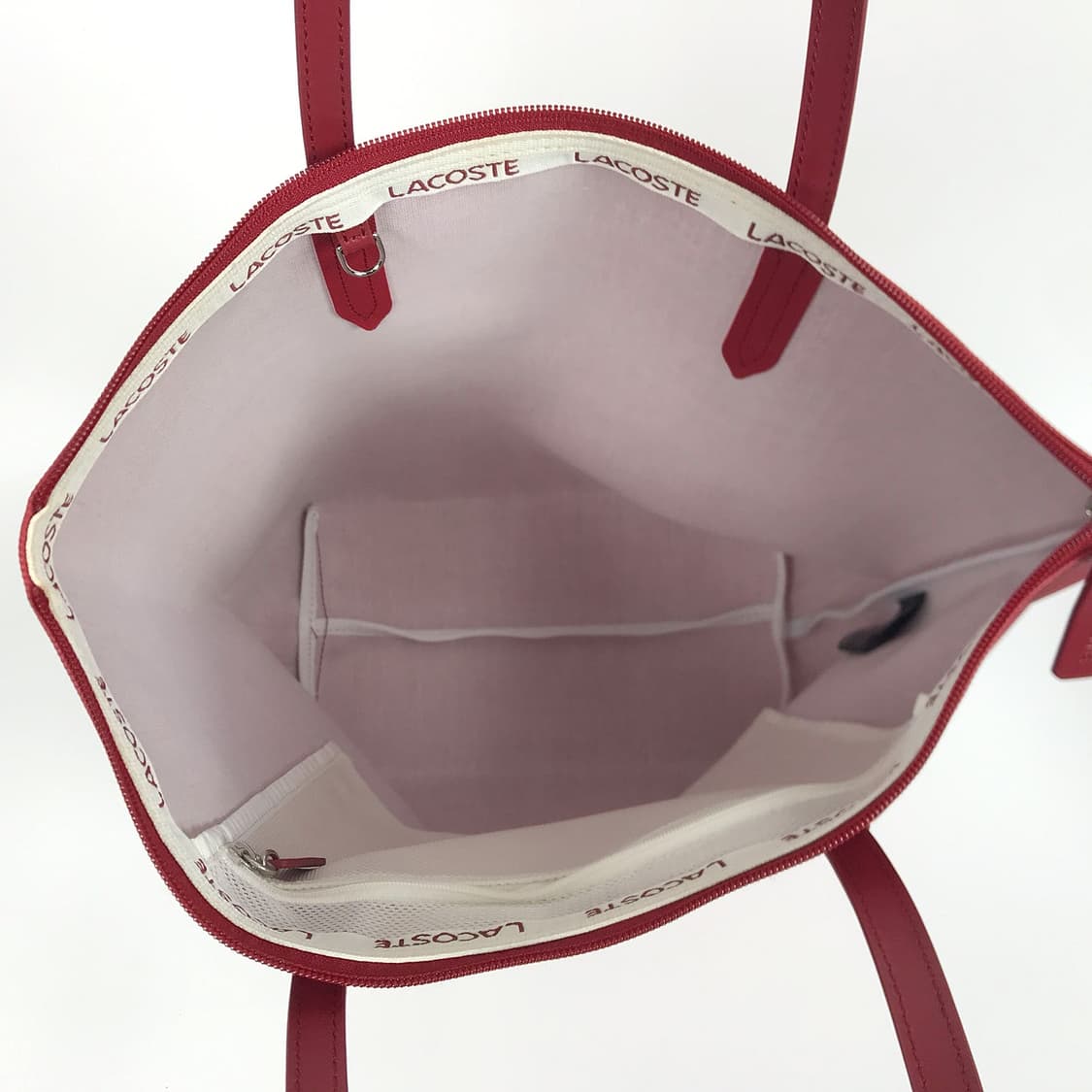 라코스테 토트백 레드 여성 가방 상품이미지7