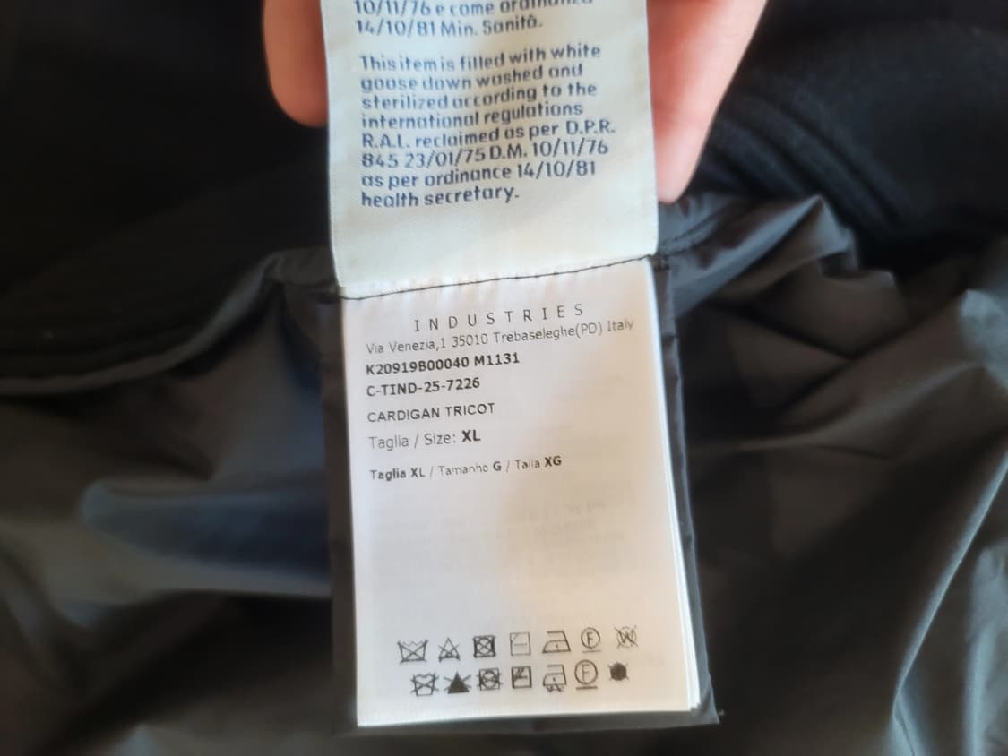 25FW 몽클레어 니트패딩 새상품급 xl 상품이미지8