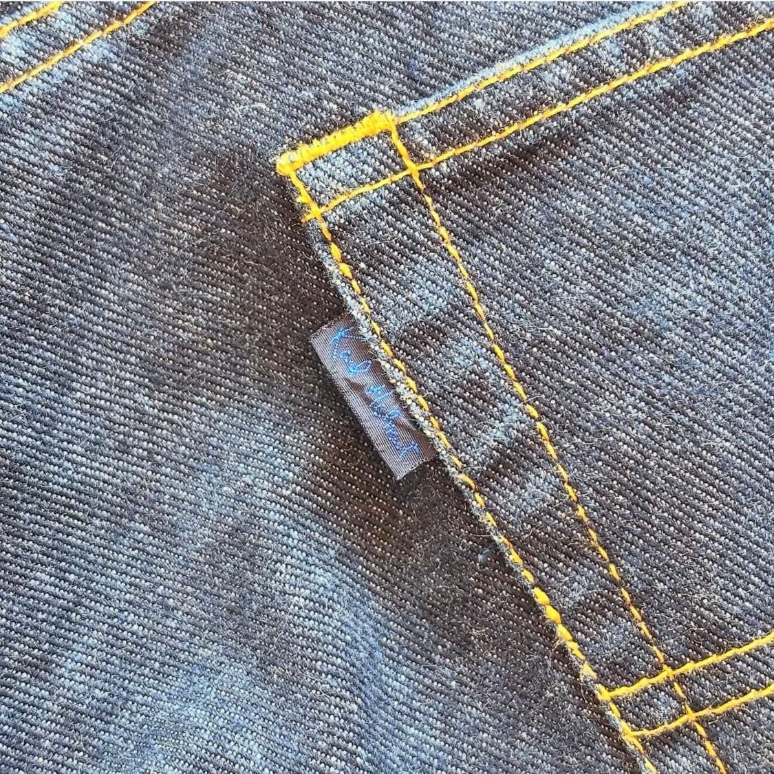 칼헬무트 패치워크 데님 팬츠 상품이미지6