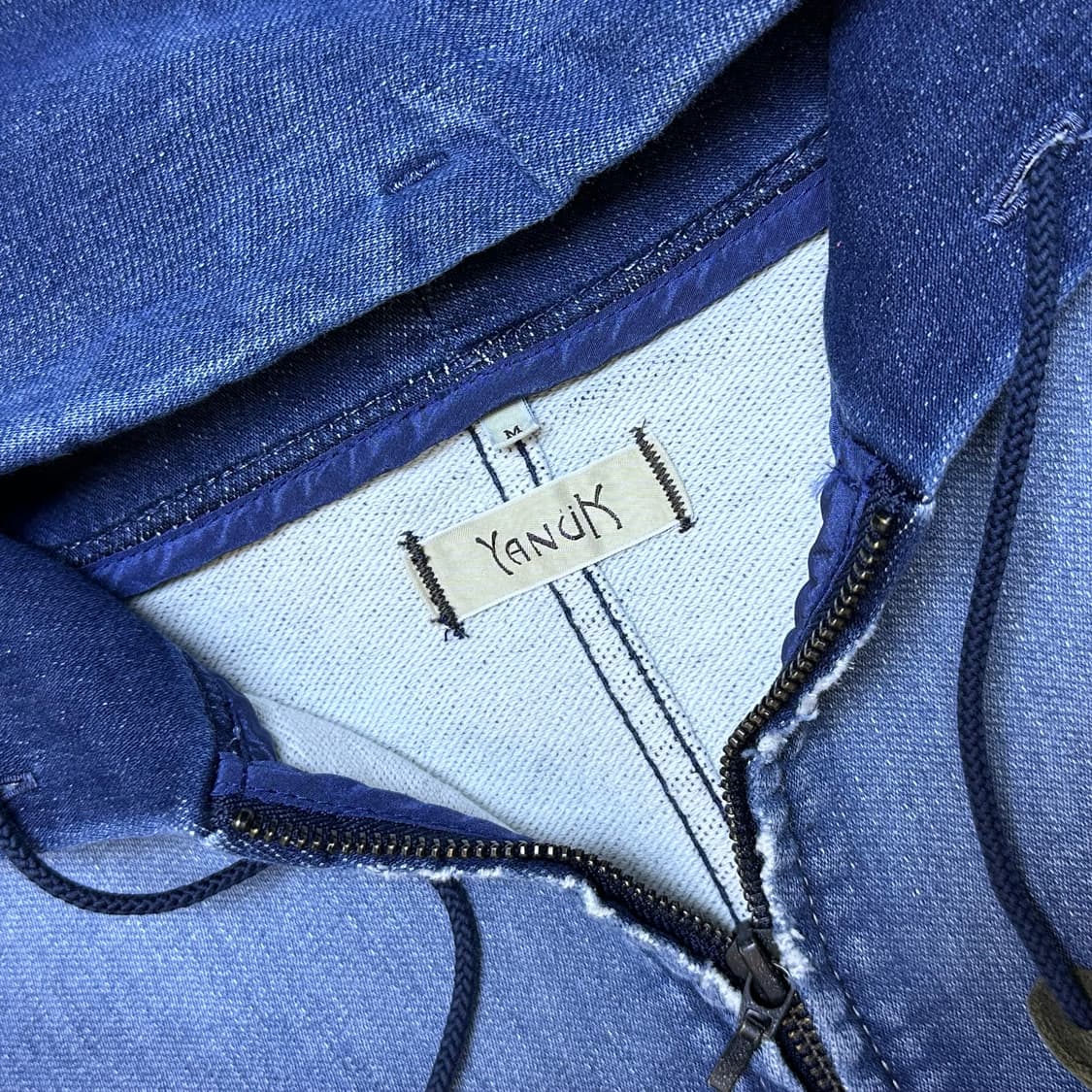 YANUK 데님 후드집업 상품이미지3