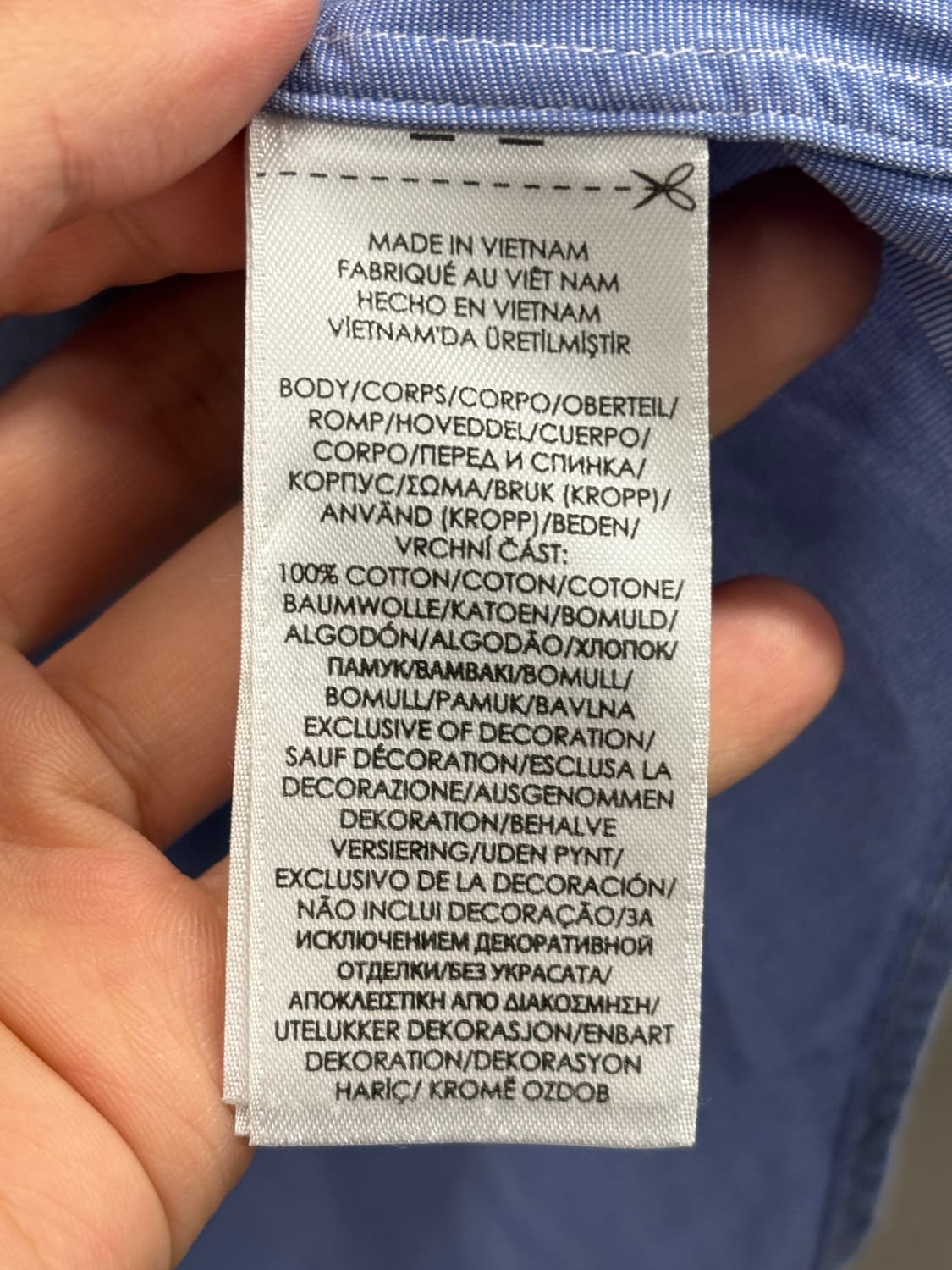 폴로 랄프로렌 솔리드 셔츠 S 상품이미지5