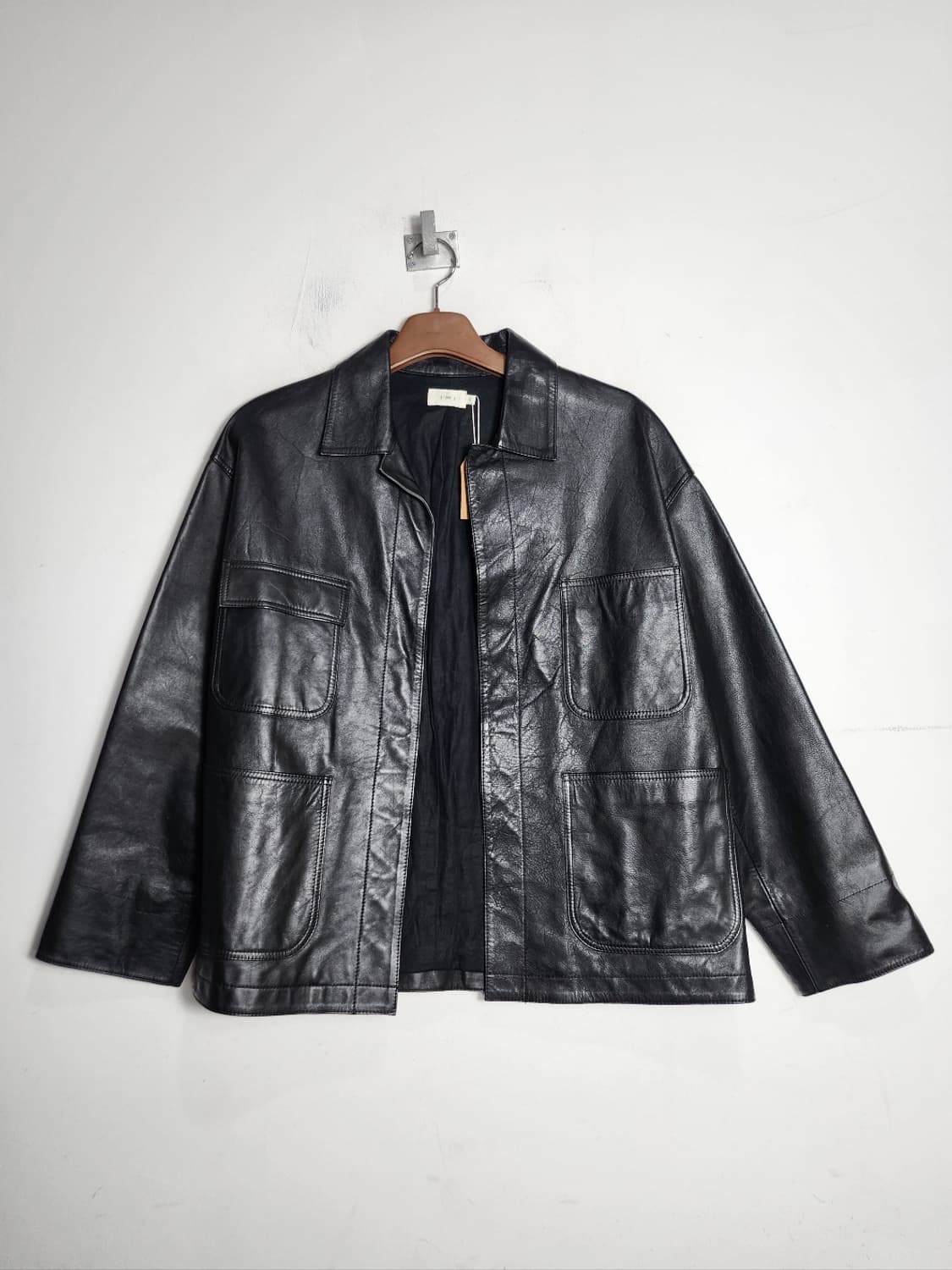 빈티지 레더 워크 자켓 상품이미지1