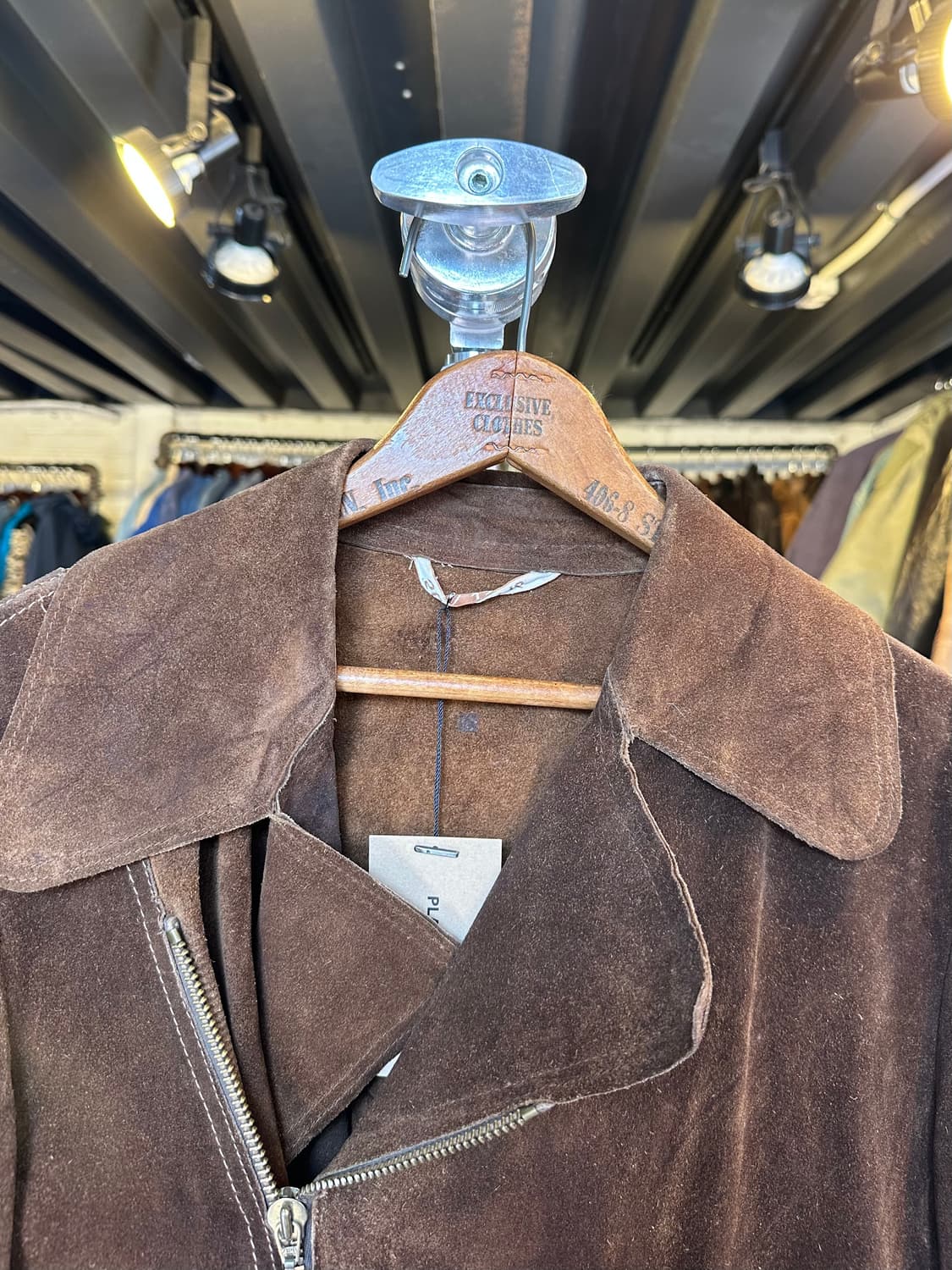 헤비 리얼레더 스웨이드 자켓 우먼스 상품이미지3