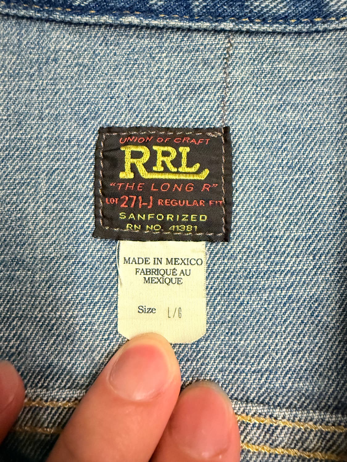 [L] rrl lot271 리랜드 상품이미지2