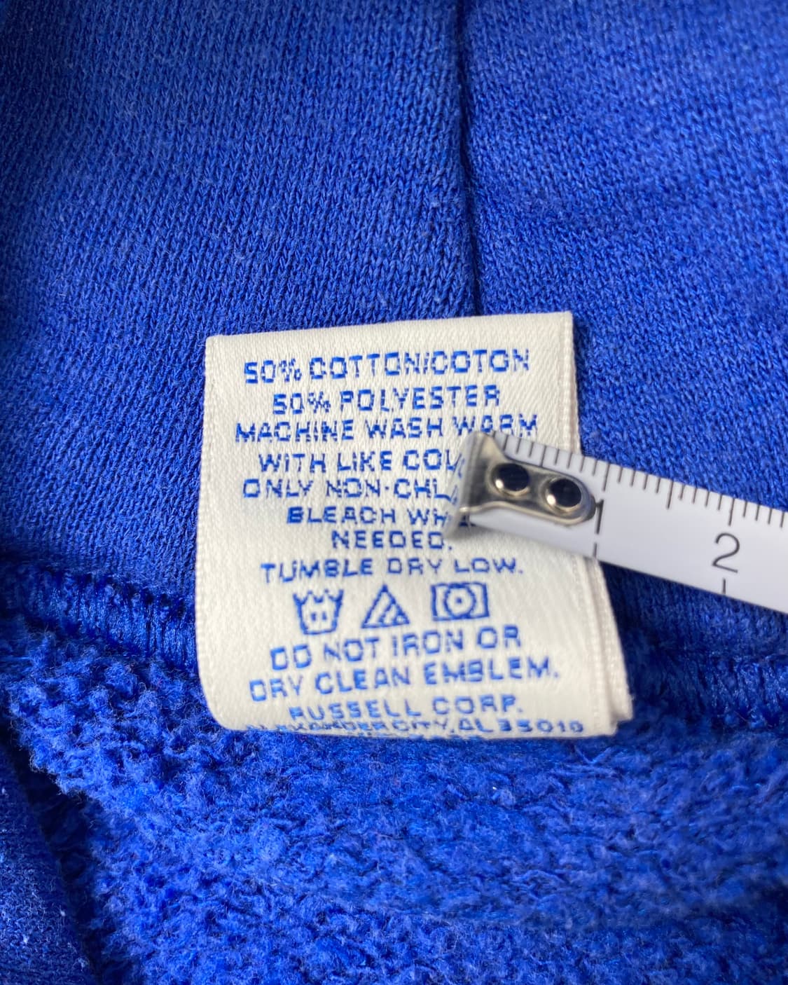 90s Russell Hoodie (blue) 상품이미지4