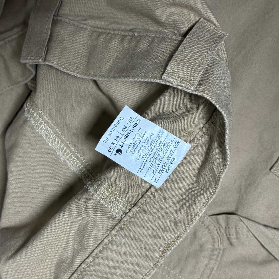 칼하트 빈티지 워크 팬츠 덩가리핏 44/34 상품이미지4