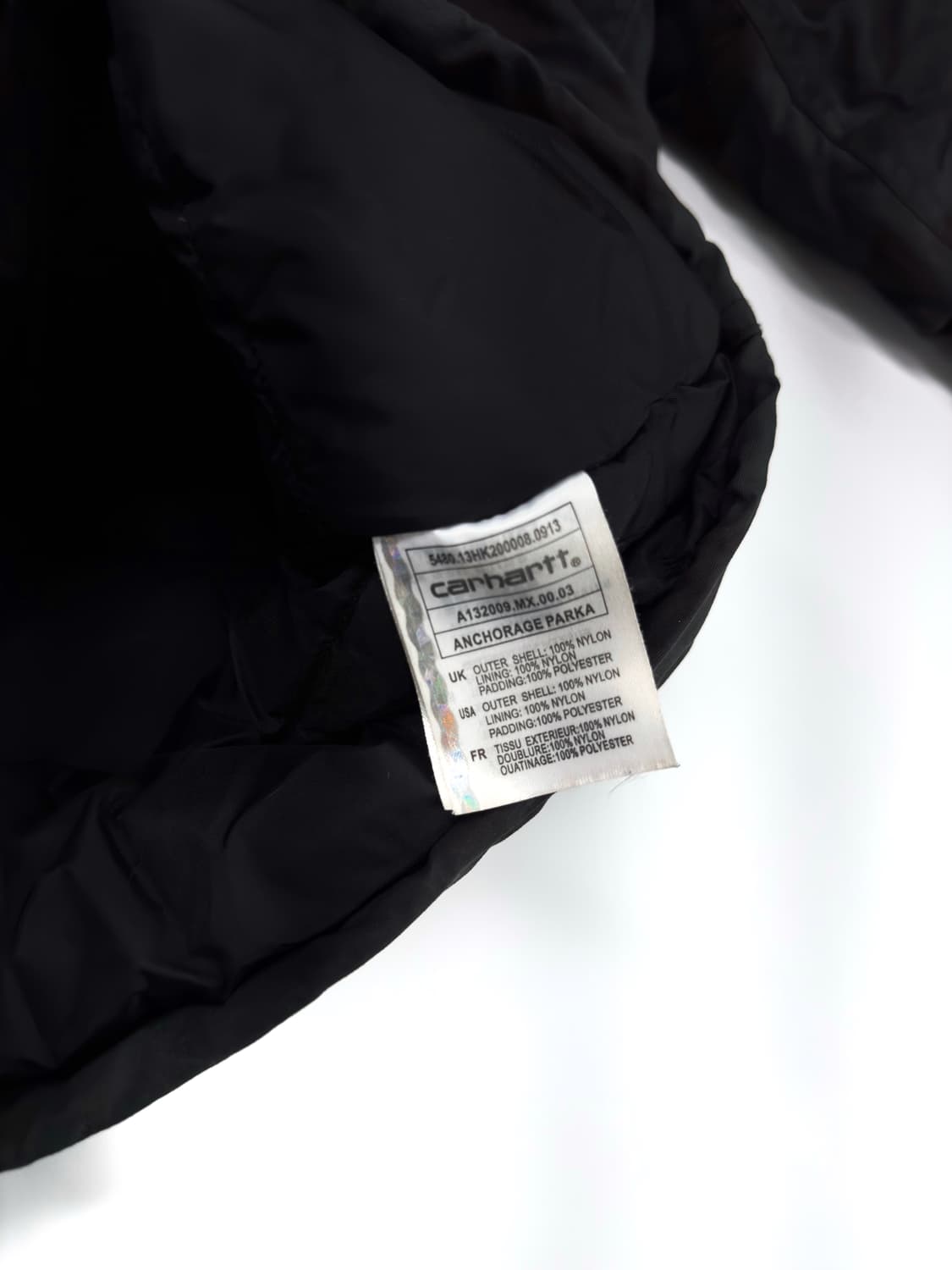 칼하트 카모 앵커리지 다운 자켓 상품이미지5