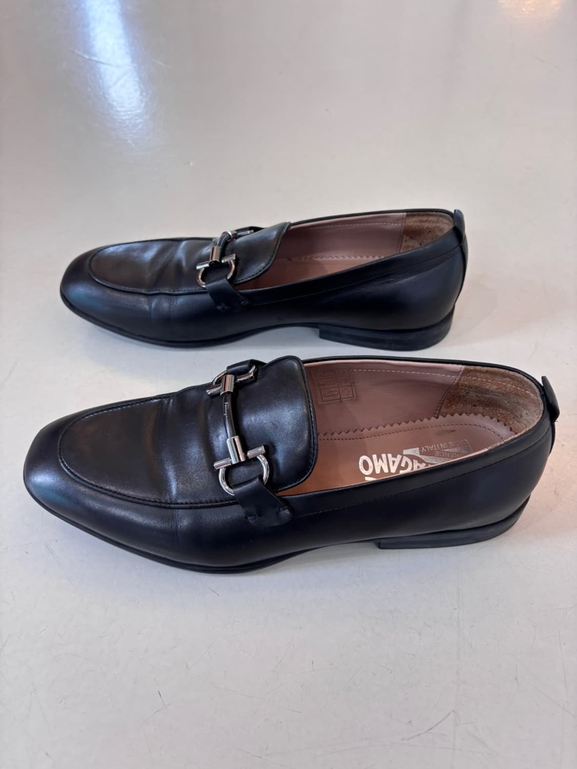 Vintage Ferragamo Leather Loafer 상품이미지3