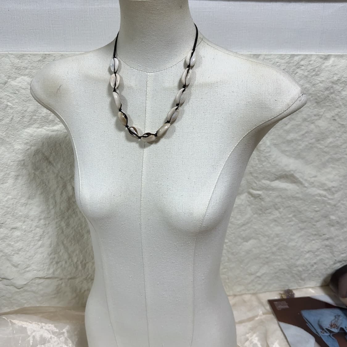 빈티지 조개 소라 목걸이 상품이미지1