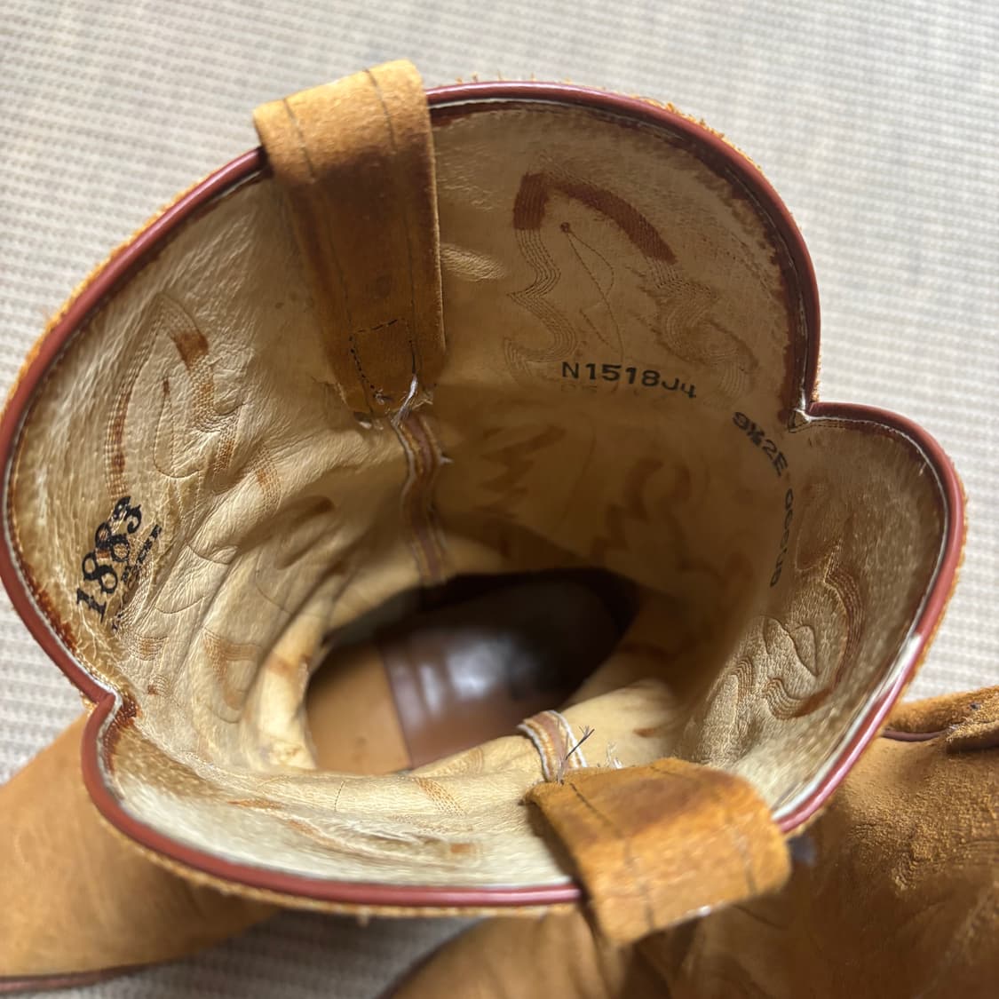 Lucchese 루케이시 루체스 1883 웨스턴 부츠 9.5ee 상품이미지4