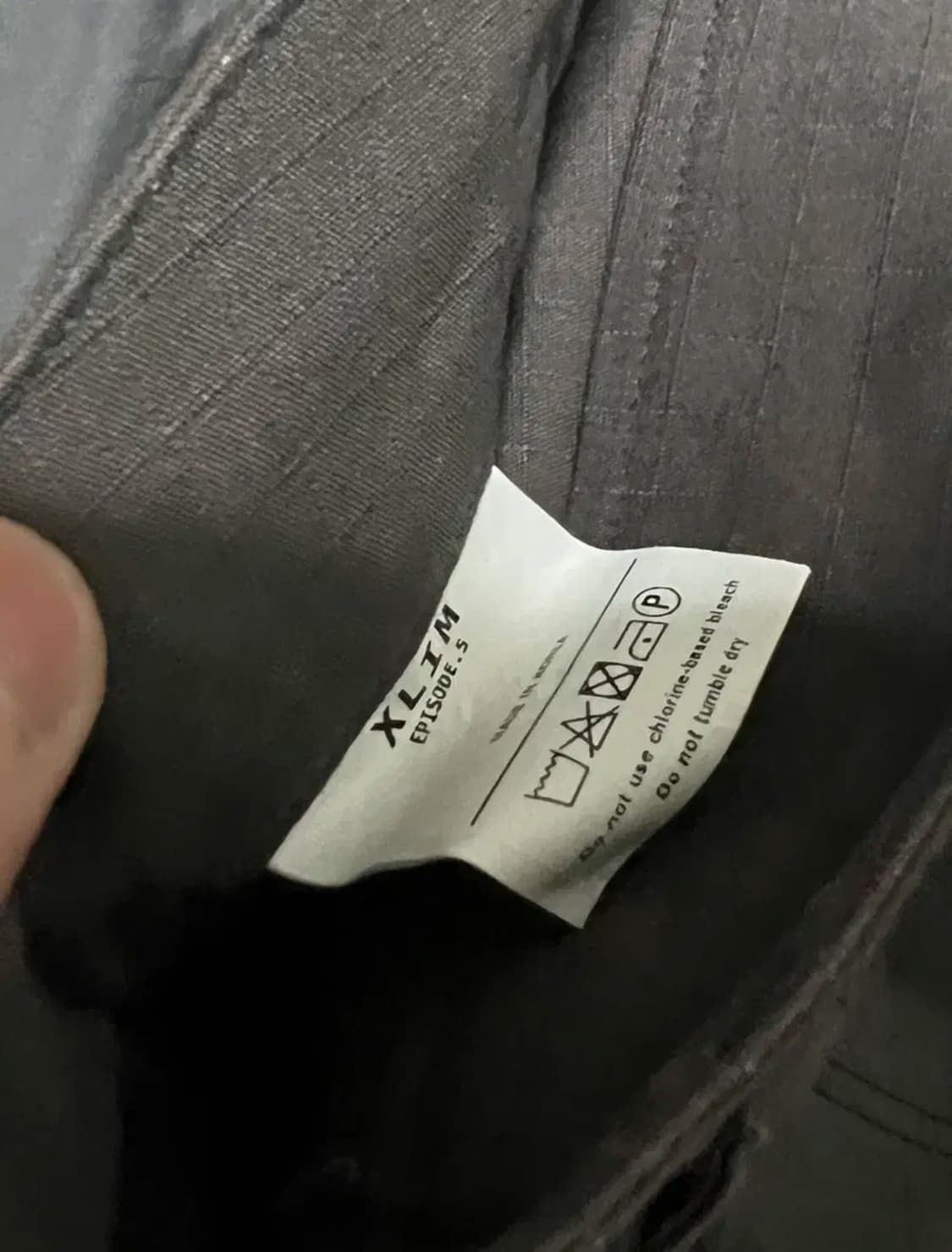 엑슬림 ep.5 10 trousers 2사이즈 팝니다 상품이미지7