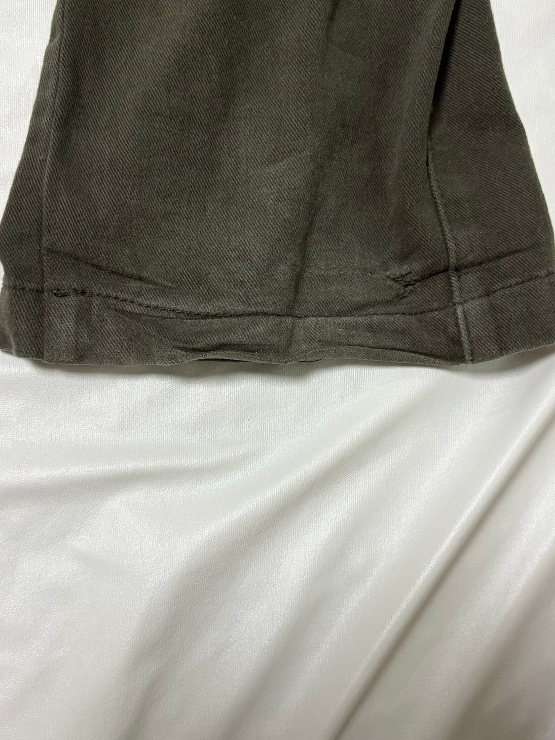 Plastic product wave zipper pants 상품이미지4