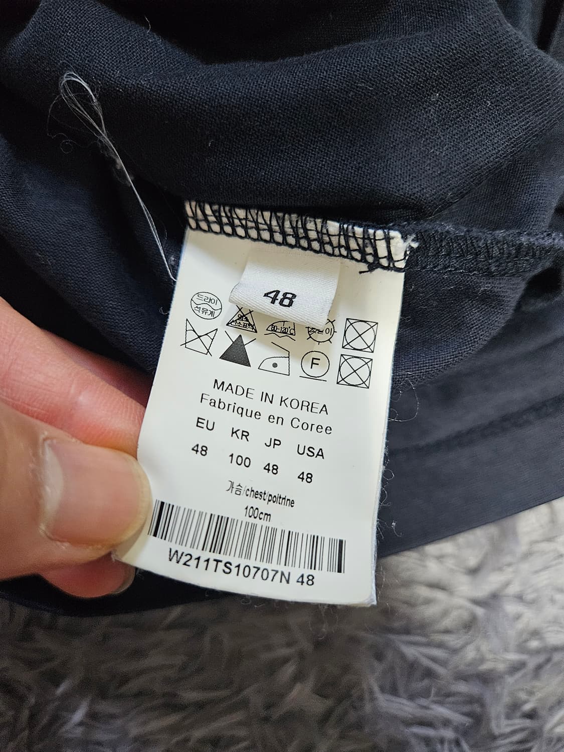 우영미 플라워 프린팅 반팔티 상품이미지6