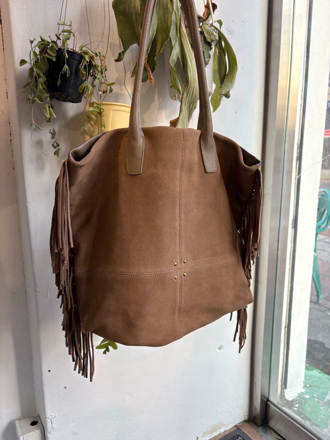 빈티지 리얼레더 태슬백 상품이미지1