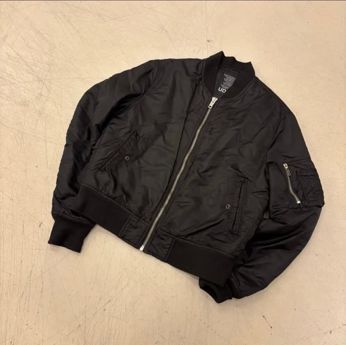 빈티지 블랙 Ma-1 자켓 상품이미지1