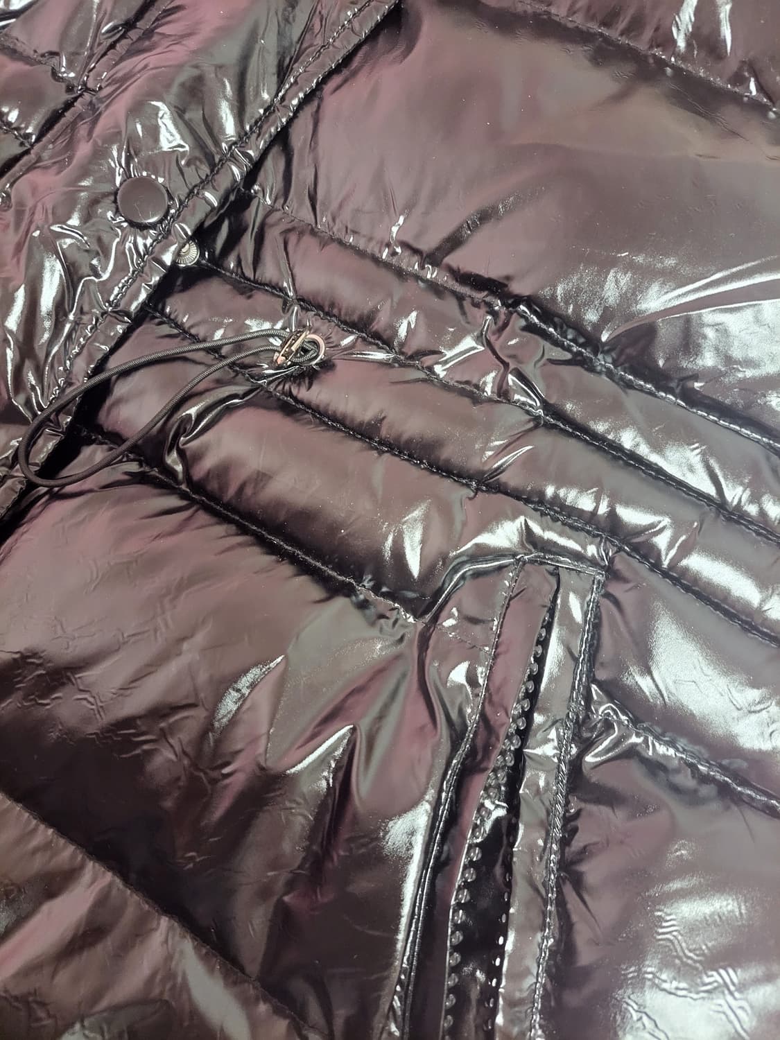 급처상태양호!구찌,프라다 느낌 남녀공용 블랙 패딩 조끼 베스트 나이키st 상품이미지2