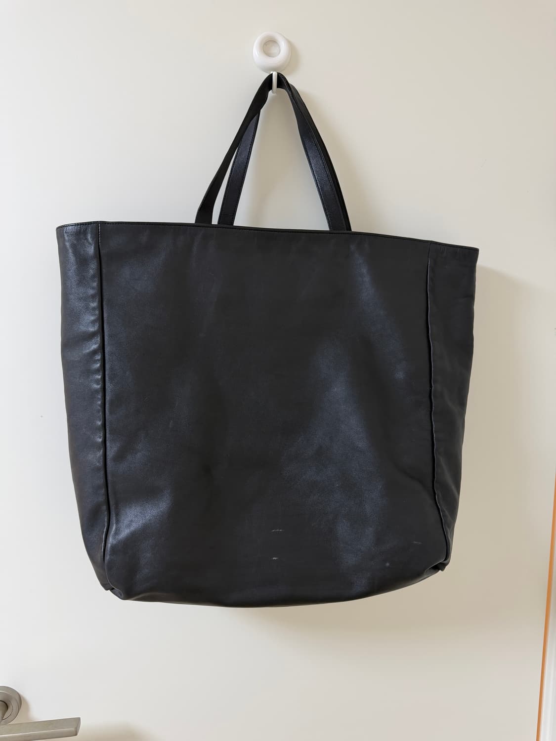 생로랑 레더 스웨이드 리버서블 백 상품이미지6