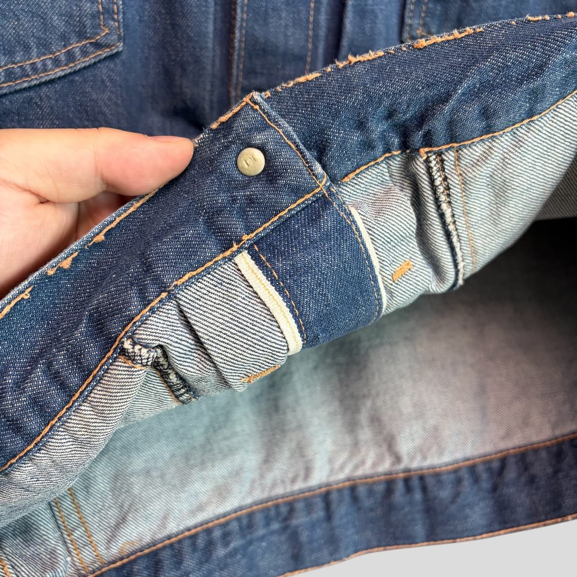 (L)60-70s Sears Roebucks 셀비지 워크 데님 자켓 상품이미지9