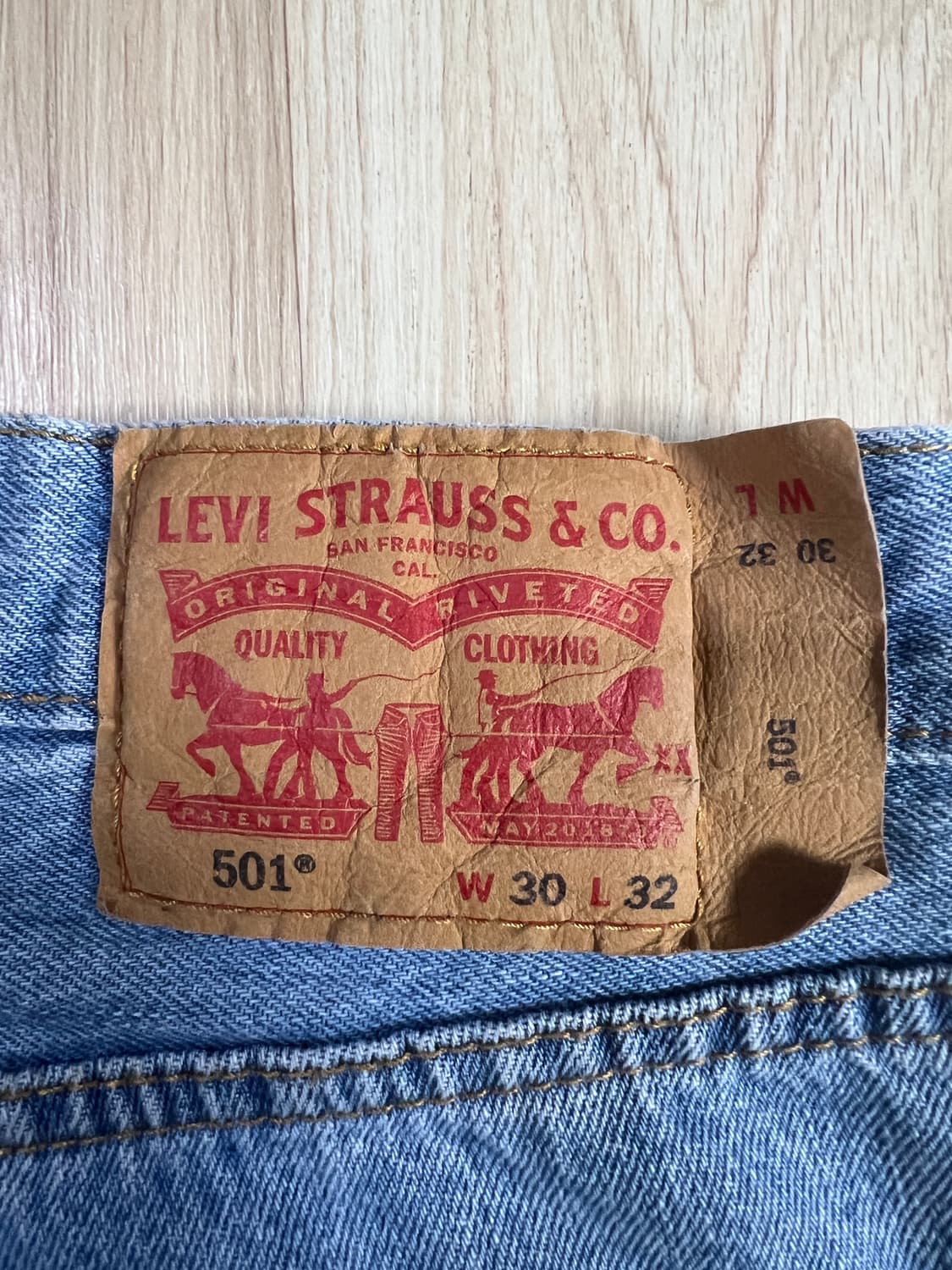 리바이스 501 30/32 상품이미지3