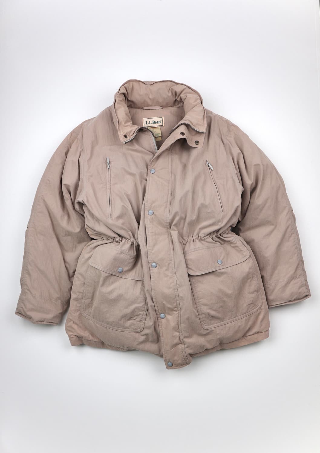 L.L.Bean(재팬) 구스 다운 패디드 자켓 베이지 상품이미지1