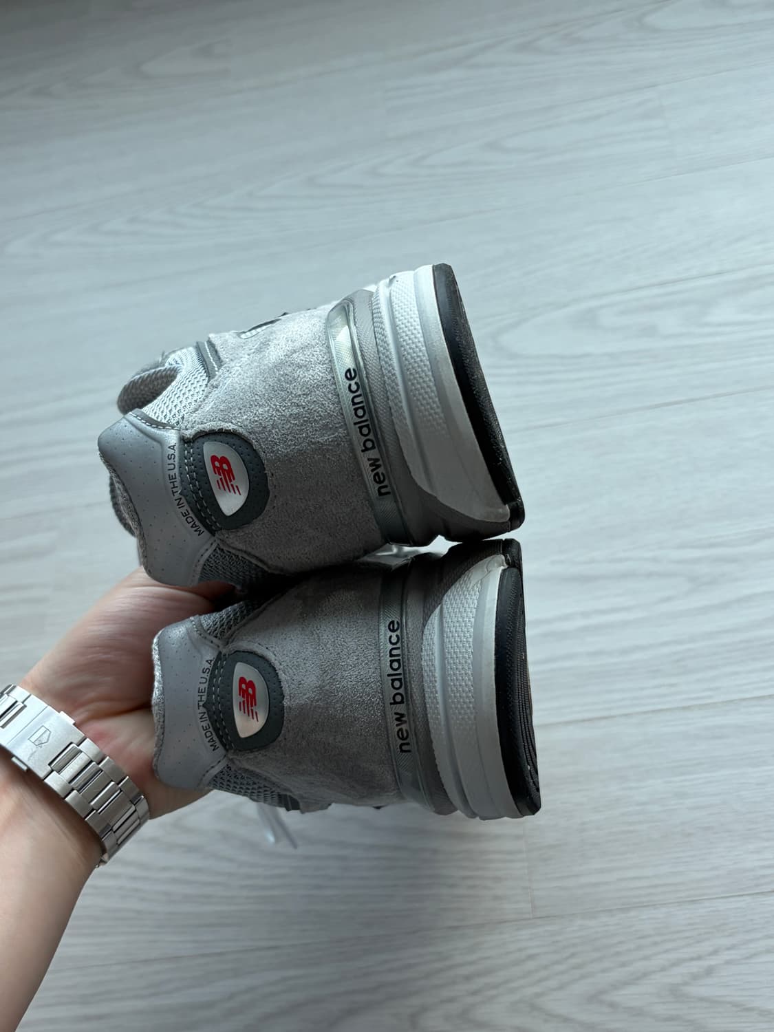 [270] 뉴발란스 990v4 그레이 상품이미지5