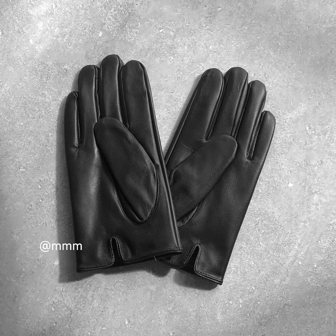 [Unisex] 램스킨 가죽 장갑 블랙 상품이미지3