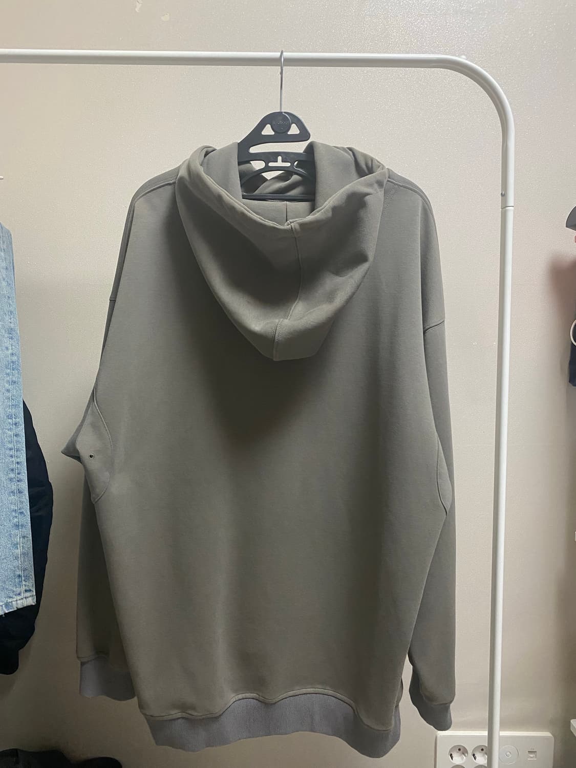 송지오 지제로 후드 카키 L 상품이미지2