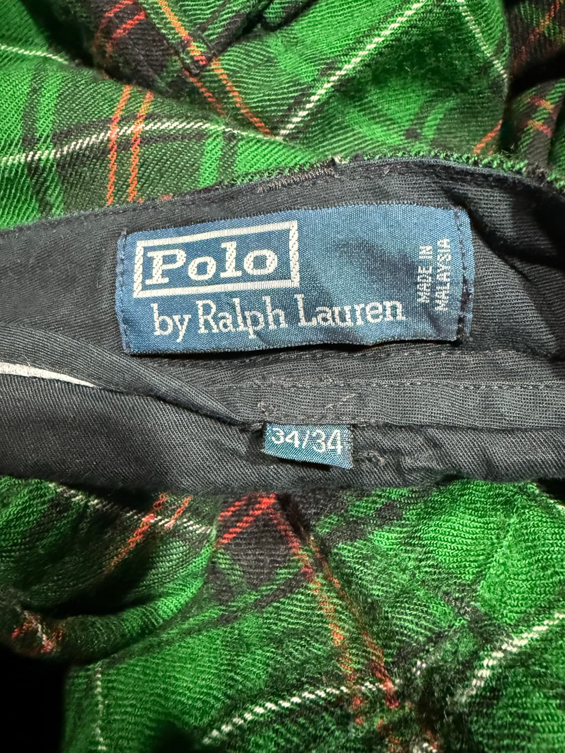 Polo Ralph Lauren 폴로 랄프로렌 타탄체크 울 카고팬츠 상품이미지4