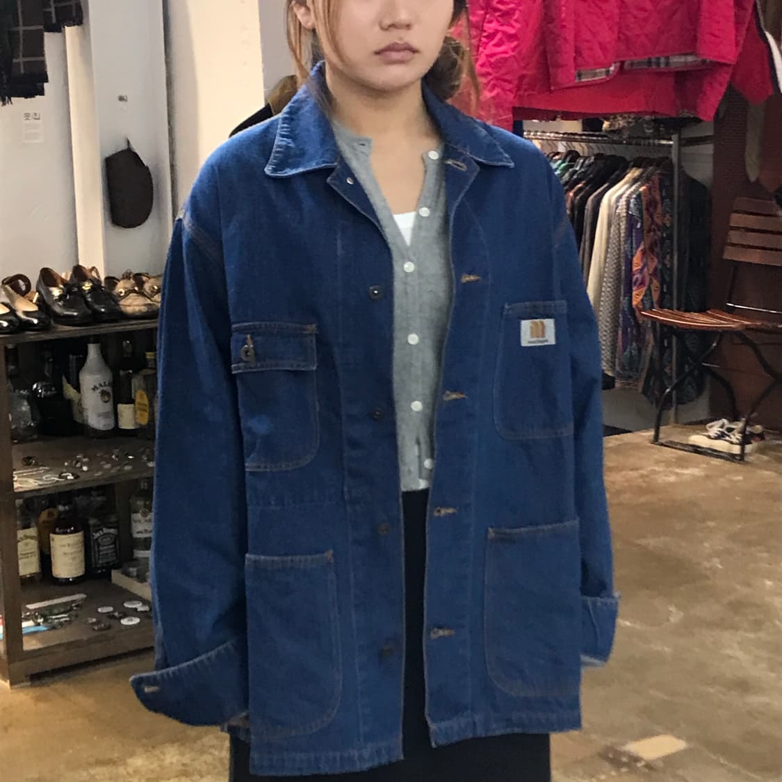맥호프 데님 초어자켓 남성 110 사이즈  상품이미지6