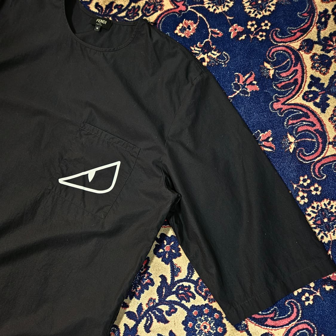 팬디(FENDI) 나일론 반팔 루즈핏 포켓 셔츠 M size 상품이미지2