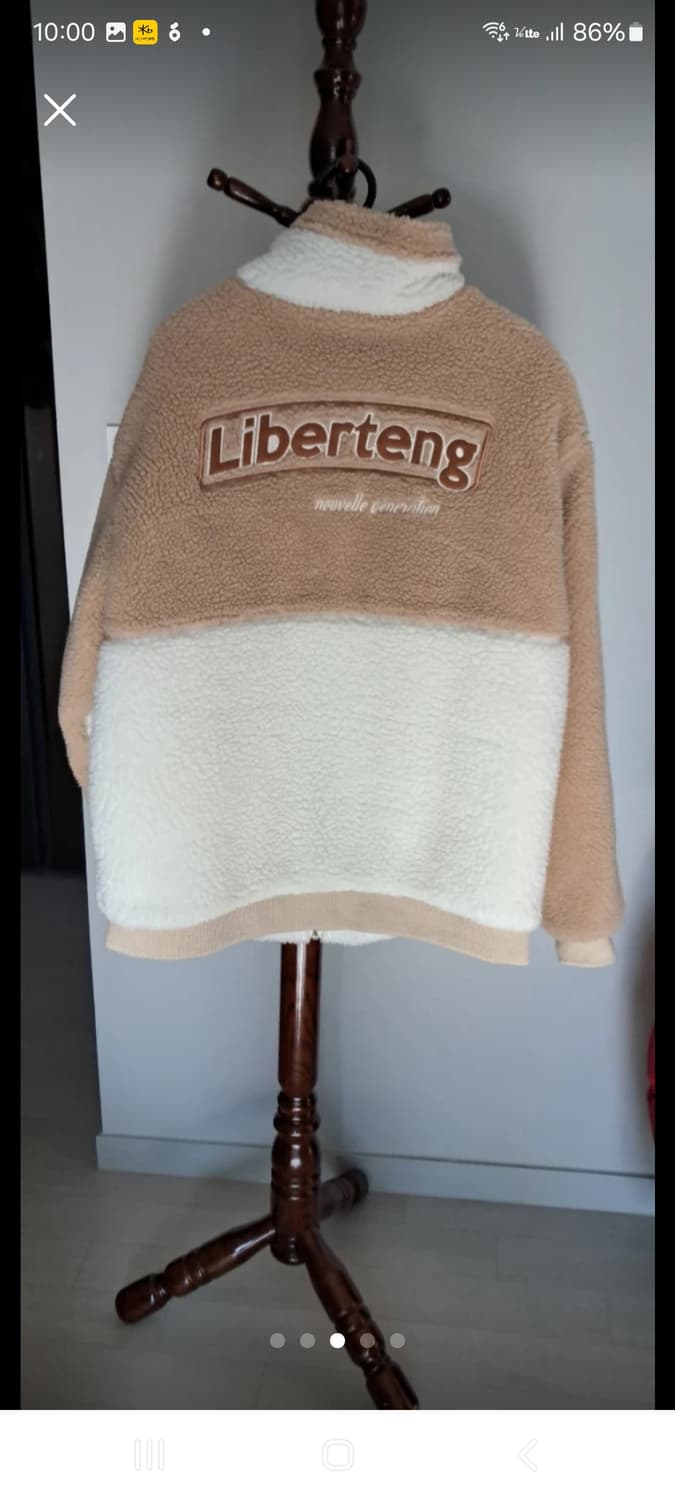 리버텐테드베어양털자켓.  L 상품이미지3