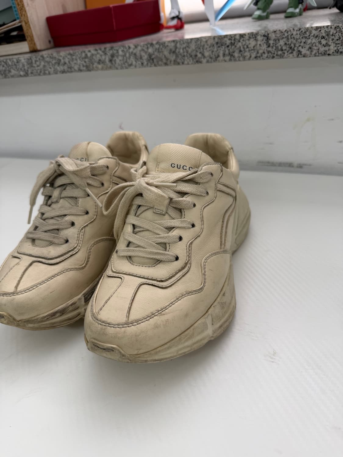 정품) 구찌 더티 라이톤 스니커즈 230 상품이미지2