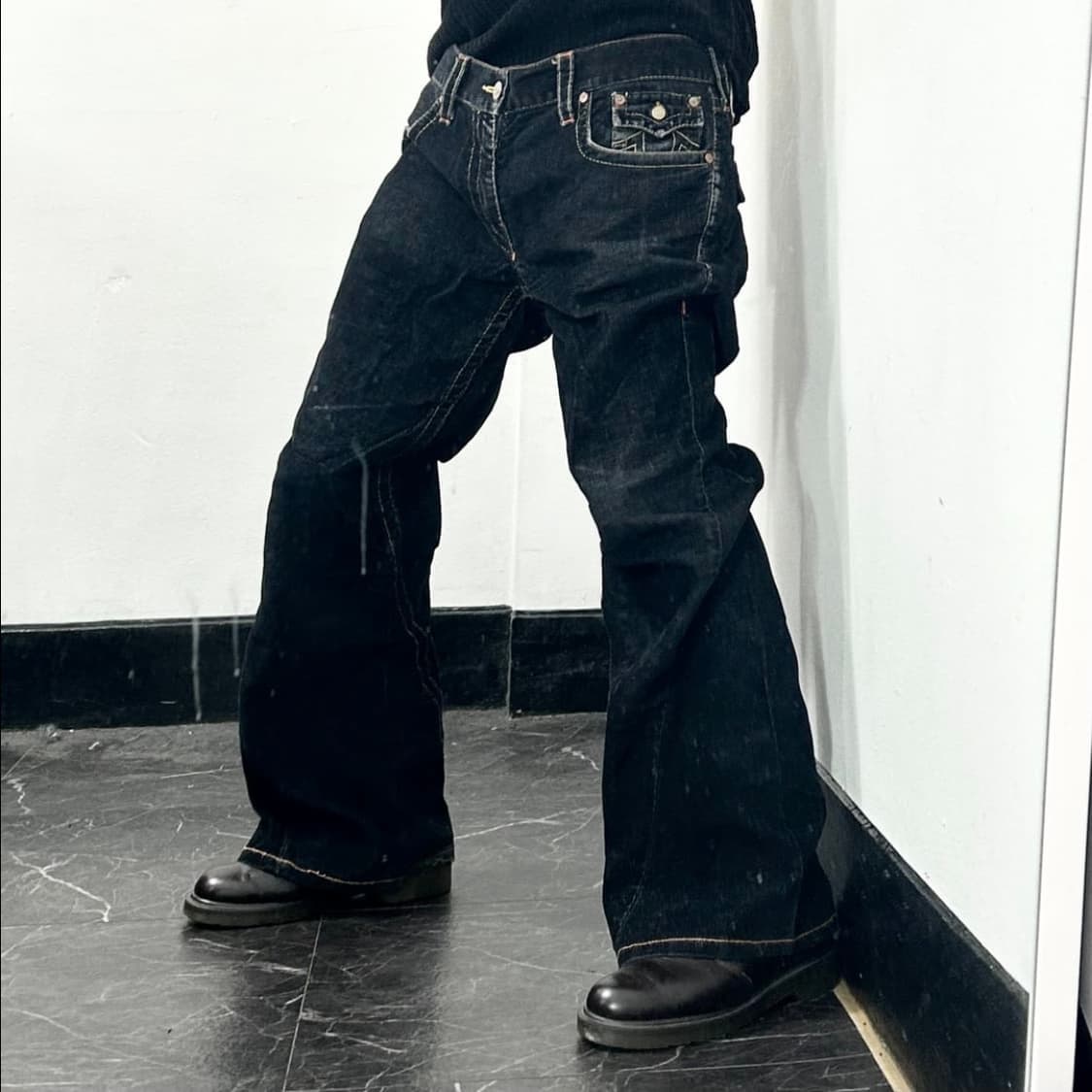 트루릴리전 코듀로이 부츠컷 팬츠 상품이미지2